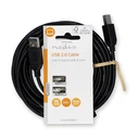 Καλώδιο USB Nedis High-Speed A αρσ. - USB B αρσ., 5.00m.