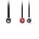 Καλώδιο RCA Nedis 3,5mm stereo αρσ. - 2x RCA αρσ., 3.00m.