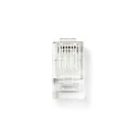 Βύσμα Δικτύου Nedis 8x8, RJ45 για UTP CAT5e, 10τμχ.
