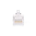 Βύσμα Δικτύου Nedis 8x8, RJ45 για UTP CAT5e, 10τμχ.