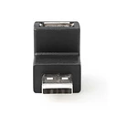 Αντάπτορας USB Nedis High-Speed Α αρσ. - USB Α θηλ., σε γωνία 90° μοιρών.