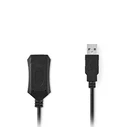 Καλώδιο USB Nedis προέκτασης active High-Speed A αρσ. - USB A θηλ., 20m.