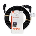 Καλώδιο Τροφοδοσίας Nedis Euro - 8-Shaped (οχταράκι) υπό γωνία, 5.00m σε μαύρο χρώμα.