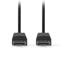 Καλώδιο DisplayPort Nedis αρσ. - DisplayPort αρσ., 3.00m, σε μαύρο χρώμα.