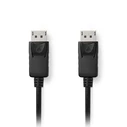 Καλώδιο DisplayPort Nedis αρσ. - DisplayPort αρσ., 3.00m, σε μαύρο χρώμα.