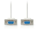 Καλώδιο Σειριακό Nedis Null Modem, D-Sub 9 pin θηλ. - D-Sub 9 pin θηλ., 2.00m.