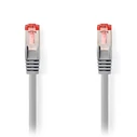 Καλώδιο Δικτύου Nedis CAT6 RJ45 Male to RJ45 Male 0.5m Grey (CCGL85221GY05)