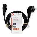 Καλώδιο Τροφοδοσίας Nedis Schuko αρσ. - IEC-320-C13 θηλ., 2.00m σε μαύρο χρώμα.