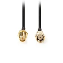 Καλώδιο SMA Nedis αρσ. - SMA θηλ, με επίχρυσα βύσματα, 5.00m.