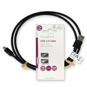 Καλώδιο USB Nedis High-Speed A αρσ. - USB Micro-B αρσ., 1.00m.