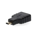 Αντάπτορας HDMI Nedis with Ethernet, HDMI micro αρσ. - HDMI θηλ., με επίχρυσες επαφές.
