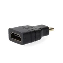 Αντάπτορας HDMI Nedis with Ethernet, HDMI micro αρσ. - HDMI θηλ., με επίχρυσες επαφές.