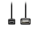 Αντάπτορας USB Nedis OTG, High-Speed USB Α θηλ. - Mini USB 5-pin αρσ. 0.20m.