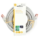 Καλώδιο Δικτύου Nedis CAT6 RJ45 Male to RJ45 Male 10m Grey (CCGL85221GY1000