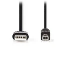 Καλώδιο USB Nedis 2m Black