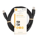 Καλώδιο USB Nedis USB 2.0 USB-A Male to USB-A Male 3m (CCGL60000BK30)
