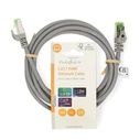 Καλώδιο Δικτύου Nedis CAT 7, S/FTP, 2.00m σε γκρι χρώμα.