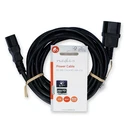 Καλώδιο Προέκτασης Τροφοδοσίας Nedis IEC-320-C14 - IEC-320-C13, 3.00m.