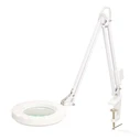 Mεγεθυντικός Φακός Με Λυχνία Led 700lm, Με Σφιγκτήρα Τοποθέτησης Σε Γραφείο, 6w Σε ʼσπρο Χρώμα