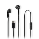 Handsfree Ακουστικά Nedis Hpwd4024bk Με Μικρόφωνο Και Βύσμα Usb-C Μαύρο 