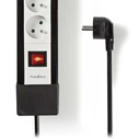 Πολύπριζο 8 Θέσεων Nedis Exso830f1pro Με Διακόπτη On/Off Και Καλώδιο 3.00m