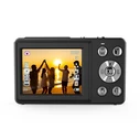 Ψηφιακή φωτογραφική μηχανή Nedis PCAM2530BK 4K, 48MP, Διπλή οθόνη (2.4" / 1.3"), Μαύρο