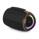 Nedis Φορητό Bluetooth Ηχείο 40W με RGB φωτισμό (Μαύρο/Πορτοκαλί)