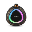 Nedis Φορητό Bluetooth Ηχείο 40W με RGB φωτισμό (Μαύρο/Πορτοκαλί)