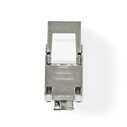 Nedis Μονή Εξωτερική Πρίζα Δικτύου RJ45 Τύπου Cat6 σε Χρυσό Χρώμα CCGB89720ME