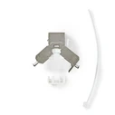 Nedis Μονή Εξωτερική Πρίζα Δικτύου RJ45 Τύπου Cat6 σε Χρυσό Χρώμα CCGB89720ME