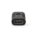 Nedis CCGB64900BK - Μετατροπέας USB-C θηλ. σε USB-C θηλ., Μαύρο