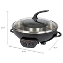 Unold Asia Fondue Hot Pot 48745 — Ηλεκτρικό σετ Asia Fondue & Grill