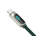 Καλώδιο USB to USB-C Baseus Display Type-C, 66W, 1m (green)