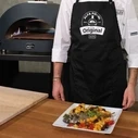 Alfa Forni Black Kitchen Apron AC-GRE-7090