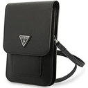 Guess GUWBSATMBK black Saffiano Triangle