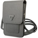 Guess GUWBSATMGR grey Saffiano Triangle