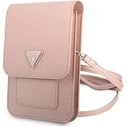 Guess GUWBSATMPI pink Saffiano Triangle
