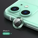 USAMS Camera Lens Glass Apple iPhone 11 metal ring green BH572JTT05 (US-BH572)