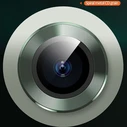 USAMS Camera Lens Glass Apple iPhone 11 metal ring green BH572JTT05 (US-BH572)