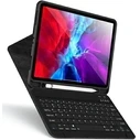 USAMS Winro Keyboard Apple iPad 9.7 2018 (6 gen) purple cover - white keyboard IPO97YRXX03