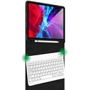 USAMS Winro Keyboard Apple iPad 9.7 2018 (6 gen) purple cover - white keyboard IPO97YRXX03