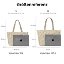 tomtoc Terra-T38 Laptop Tote Bag 16-inch (Sand)