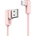 USAMS Angle Cable U-flow Lightning 1,2m 2A pink IPUSBCY03 (US-SJ165)