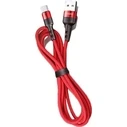 USAMS Nylon Cable U26 Lightning 1m 2A Fast Charging red SJ311IP02 (US-SJ311)