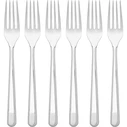 Alessi Amici 24-piece Cutlery Set, Stainless Steel 18/10, Silver (BG02S24)