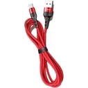 USAMS Nylon Cable U26 USB-C 1m 3A Fast Charging red SJ313TC02 (US-SJ313)