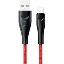 USAMS Nylon Cable U41 Lightning 3m 2A red SJ397USB02 (US-SJ397) Fast Charge