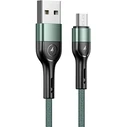 USAMS Nylon Cable U55 2A microUSB U55 green 1m SJ450USBSG02 (US-SJ450)
