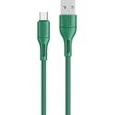 USAMS Cable U68 microUSB 2A Fast Charge 1m green SJ502USB04 (US-SJ502)