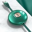 USAMS Cable U69 3in1 1m green (Lightning/microUSB/USB-C) SJ508USB03 (US-SJ508)
